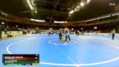 157 lbs Quarterfinal - Julian Reyes, Mica Mountain vs Omran Ben Brahim, Red Mountain