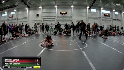 76 lbs Round 9 (10 Team) - Austyn Wilson, DWA vs Jaxton Coyer, Neighborhood