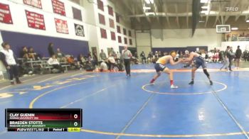 197 lbs Champ. Round 1 - Clay Guenin, Marian University (IN) vs Braeden Stotts, Missouri Baptist University