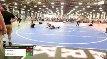 152 lbs Rr Rnd 2 - Kody Sigmon, Terps Xpress vs Luke Christie, Ragin Raisins Niagara