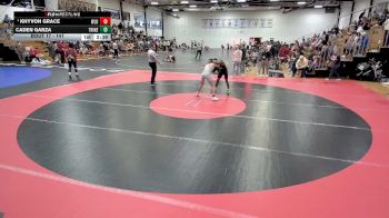 141 lbs Champ. Round 1 - Khyvon Grace, West Liberty vs Caden Garza, Trine
