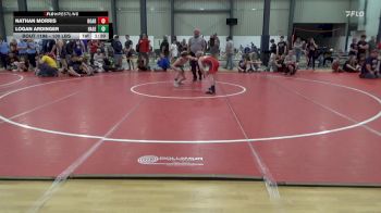 100 lbs Final - Nathan Morris, Roaring Spring vs Logan Ardinger, Hagerstown