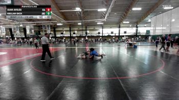 175 lbs Quarterfinal - Juan Aviles, FCA Wrestling vs Kellan Dick, Arlington Wrestling Club