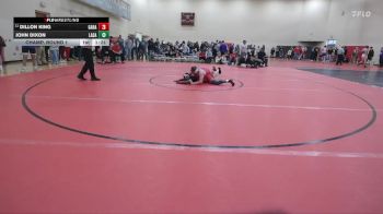 190 lbs Champ. Round 1 - Dillon King, Garaway vs John Dixon, Cincinnati LaSalle