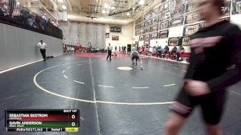 137-141 lbs Round 3 - Sebastian Ekstrom, Chatfield vs Gavin Anderson, Regis Jesuit