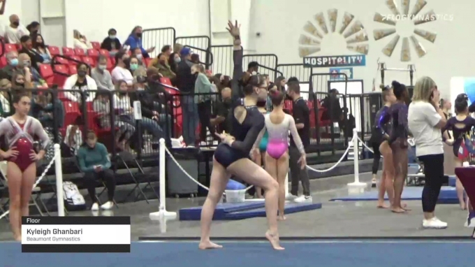 Kyleigh Ghanbari Floor Beaumont Gymnastics 2021 Region 3 Women s Championships