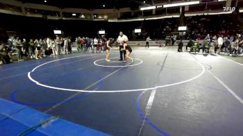 Girls 110 lbs Quarterfinal - Adalyne Montiel, Toppenish (Girls) vs Alice Rush, Auburn (Girls)