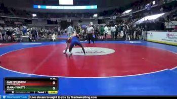 7 lbs Quarterfinal - Austin Buird, Oak Mountain vs Isaiah Watts, Auburn