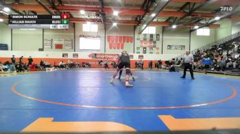 190 lbs 1st Place Match - Simon Schulte, Edwardsville (H.S.) vs Killian Rauch, Belleville (East)