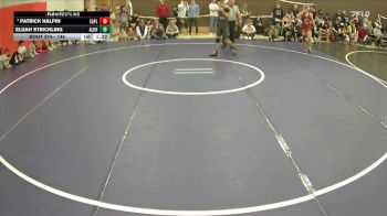 144 lbs Champ. Round 2 - Patrick Halpin, Capital vs Elijah Strickling, Aloha
