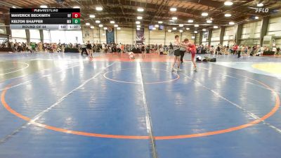 132 lbs Round Of 64 - Maverick Beckwith, NY vs Kelton Shaffer, MO