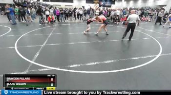 145 lbs Champ. Round 2 - Brayden Pillars, MO vs Blake Wilson, IA