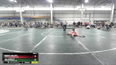 81 lbs Semifinal - Ian Ensley, Homedale Wrestling vs Brent Helvey, Suples Wrestling Club