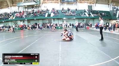 149 lbs Cons. Round 3 - Jayden Dambrosio, Edinboro vs Eran Marx, Grand Valley State