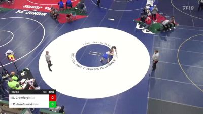 103 lbs Quarterfinal - Breanna Crawford, Redbank Valley vs Cadence Jozefowski, Quakertown