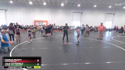 75 lbs Round 3 - Charles Prunty, Carolina Reapers vs Colin Satterfield, Eastside Youth Wrestling