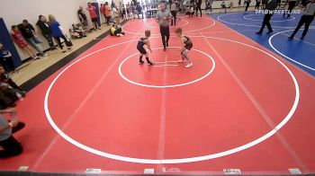 64 lbs Quarterfinal - Braxton Corbell, Warner Eagles Youth Wrestling vs Crew Card, Tulsa Blue T Panthers
