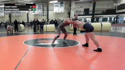197 lbs Semifinal - Sonny Sasso, Virginia Tech vs Payton Thomas, Navy