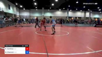 145 lbs Semifinal - Rocco Camillaci, New York vs Michael Shannon, Florida