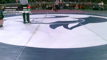 D4-126 lbs Quarterfinal - Sammy Stewart, Manchester vs Grayden Holt, Manistique