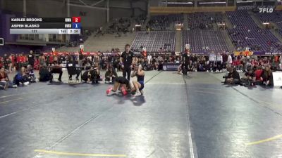 131 lbs Placement Matches (16 Team) - Karlee Brooks, Iowa vs Aspen Blasko, Grand Valley State