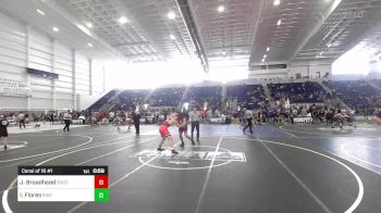 157 lbs Consi Of 16 #1 - Jake Broadhead, Shootbox WC vs Isaac Flores, Riverside Rascals