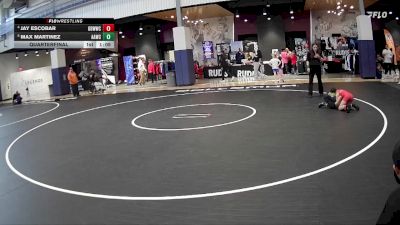58 lbs Quarterfinal - Max Martinez, All American Wrestling Club vs Jay Escobar, Gracie Barra Westchase Wrestling Club