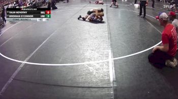 75 lbs Cons. Round 4 - Talin Novotny, Hawks Wrestling Club (Lincoln) vs Brennan O`Connor, Little Hammers Wrestling Club