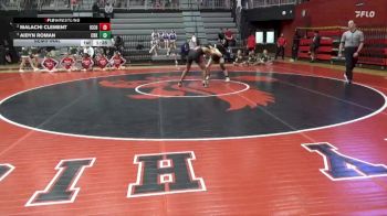 138 lbs Semifinal - Aidyn Roman, Cedar Rapids Kennedy vs Malachi Clement, Iowa City, City High