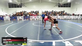 106 lbs Champ. Round 1 - Nate Myers, Kerman vs Nathiel Nava, Stockdale