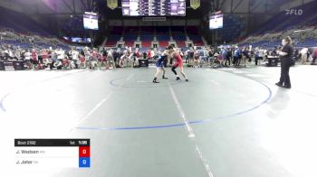 152 lbs Cons 8 #2 - Jarrett Wadsen, Minnesota vs Joseph Jeter, Oklahoma