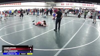 125 lbs Round 5 - Jaxsen Draves, GI Grapplers vs Noah Magnuson, Wayne Wrestling Club