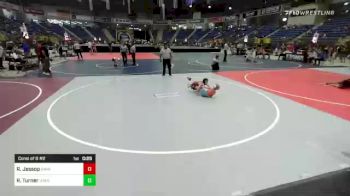 54 lbs Consi Of 8 #2 - Rykker Jessop, Ravalli County Regulators vs Remingtin Turner, Utah Gulls Wrestling