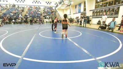 100 lbs Rr Rnd 3 - Nahmee Wildcat, Pawhuska vs Emma Evans, Bartlesville Wrestling Club