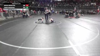 41 lbs Round Of 16 - Brodi Bedelyon, Cinnaminson vs Crew Whesper, Upper Township