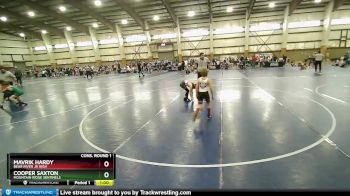 75 lbs Cons. Round 1 - Cooper Saxton, Mountain Ridge Sentinels vs Mavrik Hardy, Bear River Jr High