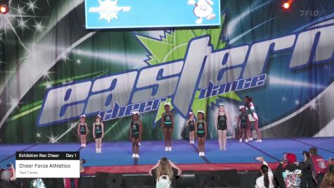 Cheer Force Athletics - Teal Tiaras [2024 Exhibition Rec Cheer Day 1] 2024 Hershey Open Nationals