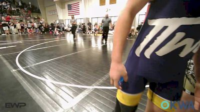 100 lbs Quarterfinal - Jackson Beckley, Team Tulsa Wrestling Club vs Hayden Stanford, Salina Wrestling Club