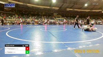 84 lbs Consi Of 16 #1 - Gunner Thompson, Nebraska Elite vs Jamison Theilen, CIWC-Team Intensity