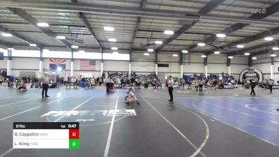 87 lbs Rr Rnd 5 - Benjamin Cappellini, North Valley RTC vs Luca Kling, Threshold