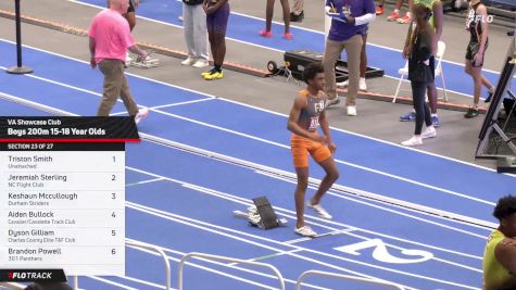 High School Boys' 200m, Finals 23