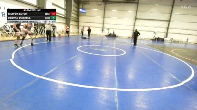 160 lbs Round 5 (3pm Friday) - Paxton Purcell, PA USA vs Braydn Lutch, Michigan S.W.A.T.
