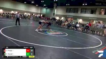 126 lbs Round 5 (6 Team) - Carson Propp, Montana Sidney vs Khary Mccall, Springboro 2