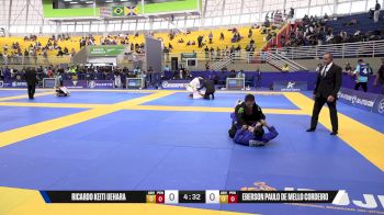 Eberson Paulo De Mello Cordeiro vs Ricardo Keiti Uehara 2025 Brasileiro Jiu-Jitsu IBJJF
