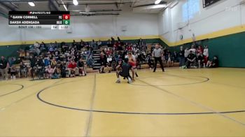 150 lbs Champ. Round 2 - Daksh Adengada, Dublin Jerome vs Gavin Cornell, Port Clinton