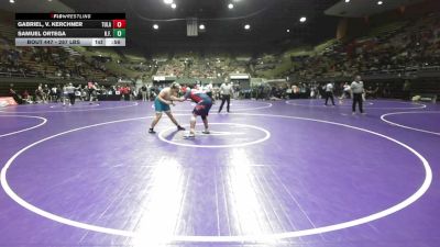 287 lbs Consi Of 16 #1 - Gabriel, V. Kerchner, Tulare Western vs Samuel Ortega, R.F. Kennedy