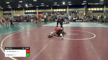 Match - Gavin Gonzales, Ironwood High School vs Jack Morton, Glendora High School