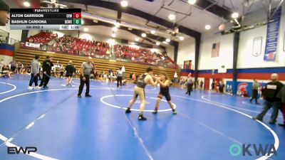 110-120 lbs Rr Rnd 4 - Alton Garrison, Coweta Tiger Wrestling vs Bashlin Cardona, Dark Cloud Wrestling Club