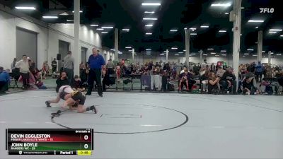 76 lbs Round 6 (10 Team) - John Boyle, Rangers WC vs Devin Eggleston, Finger Lakes Elite White