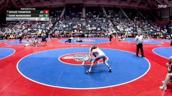 3A-106 lbs Cons. Round 2 - TAYLOR THOMPSON, Jefferson vs Hank Mannheimer, Oconee County